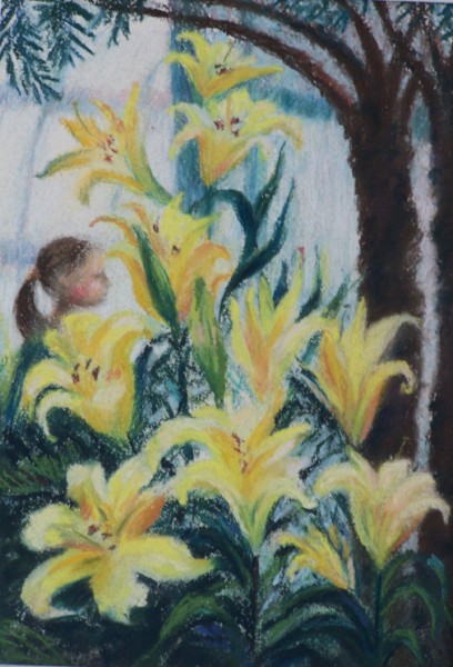 Laura McMillan Longwood Gardens paintings